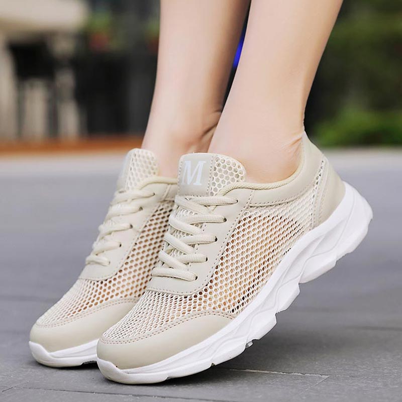 Ethnic Fast Fashion - Summer Breathable Sneakers Women Mesh Women's