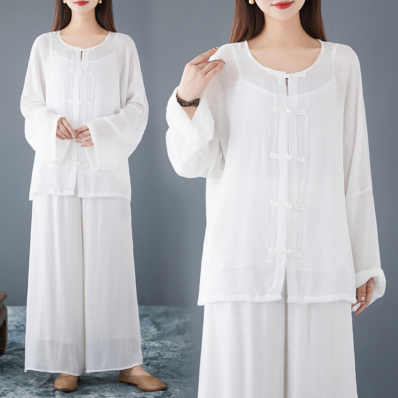 Ethnic Wear In Fashion - New Chinese Style Women's Three-Piece Set