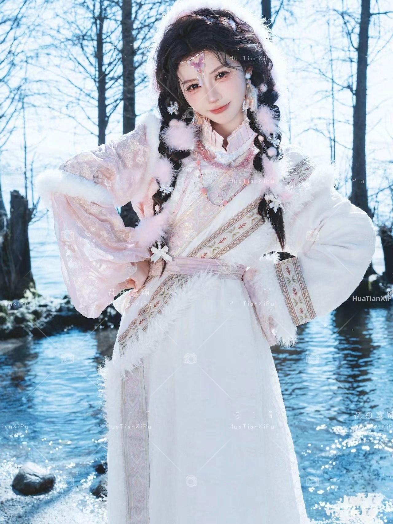 Ethnic Fashion Photography - New 2026 Style Tibetan Girl Clothing