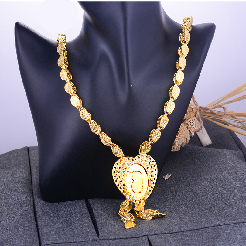 Dubai 24K Gold Color Jewelry S - Ethnic Fashion Dubai review and price