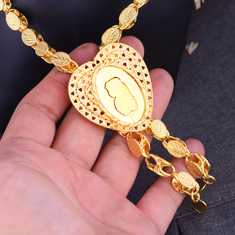 Dubai 24K Gold Color Jewelry S - Ethnic Fashion Dubai review and price