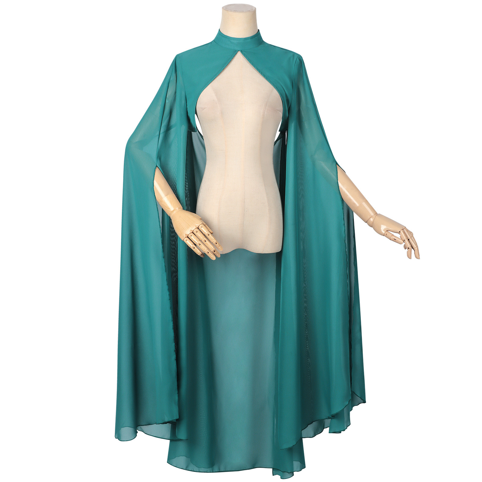 Ladies Green Chiffon Shawl Got - Ethnic Wear In Fashion review and price