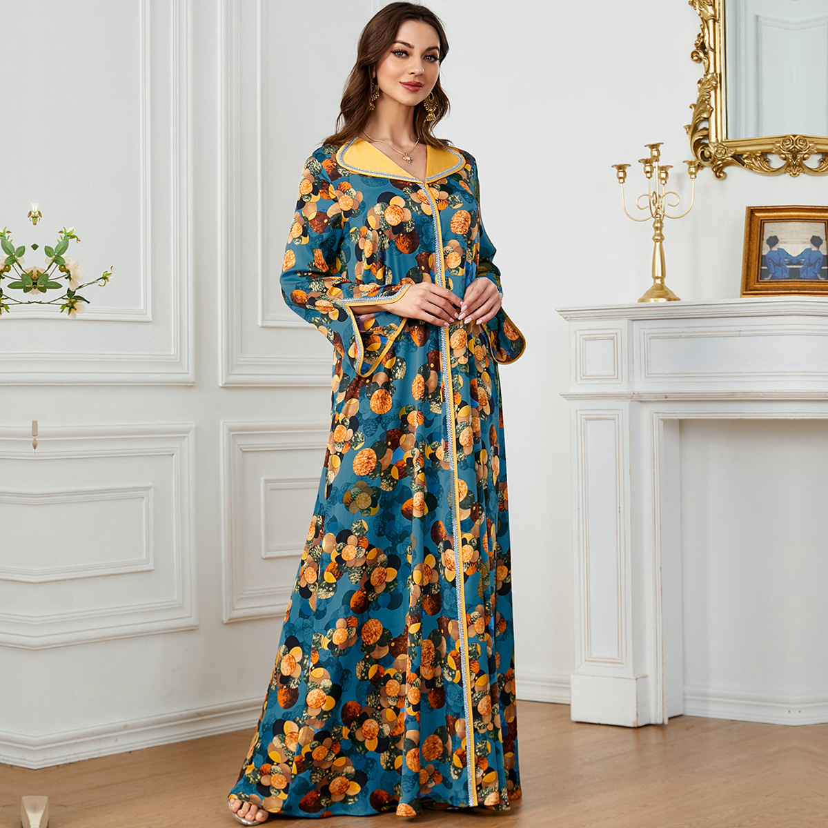Fashionable Printed Dress for  - Ethnic Fashion Dubai review and price
