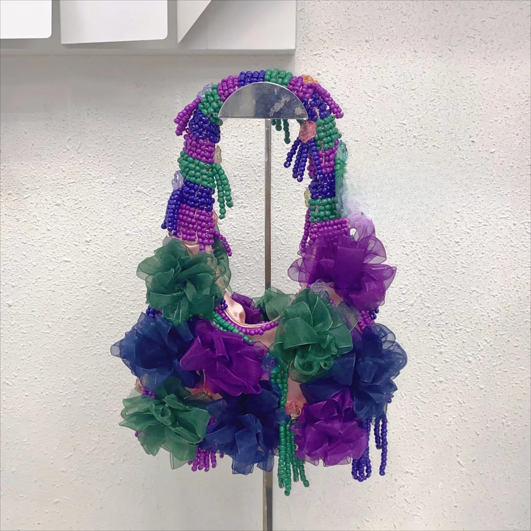 Purple fashion retro flower be - Ethnic Fashion Designer review and price