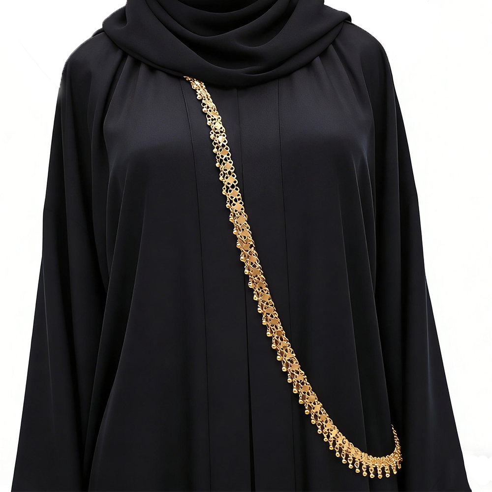 Golden Beads Tassel Shoulder C - Ethnic Fashion Dubai review and price