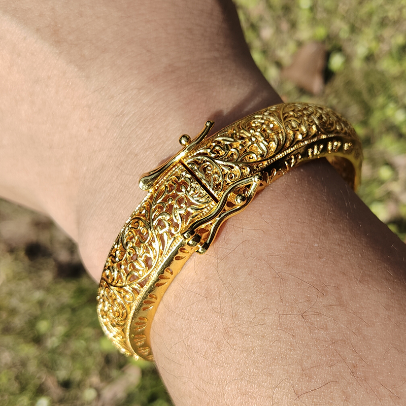 24K Ethnic Gold Color Dubai Ba - Ethnic Fashion Dubai review and price