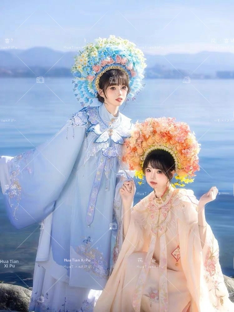 Xunpu Girl's Ming Dynasty Hanf - Ethnic Wear In Fashion review and price