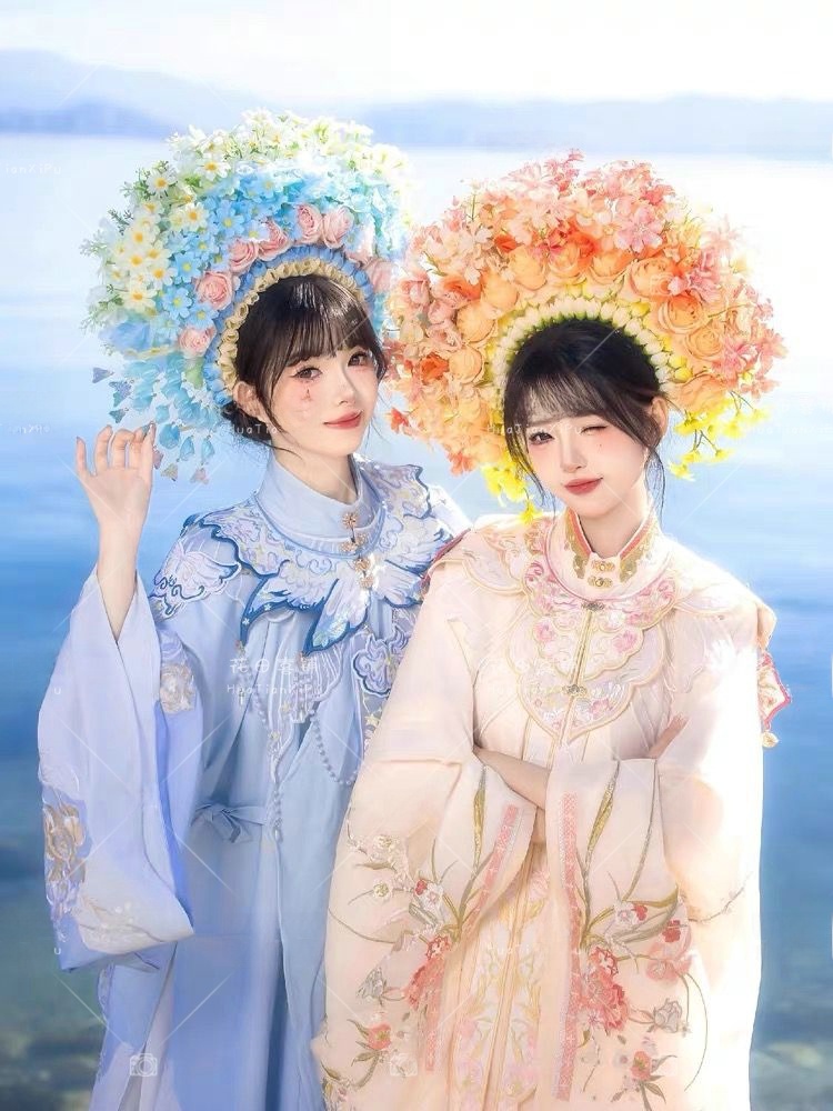 Xunpu Girl's Ming Dynasty Hanf - Ethnic Wear In Fashion review and price