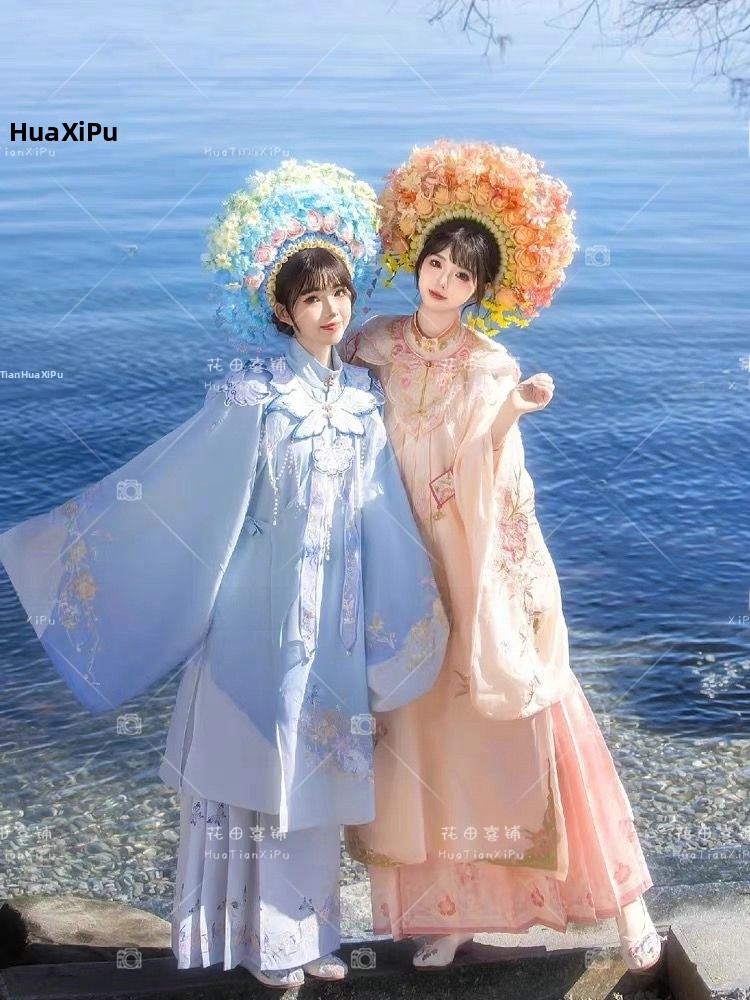 Xunpu Girl's Ming Dynasty Hanf - Ethnic Wear In Fashion review and price