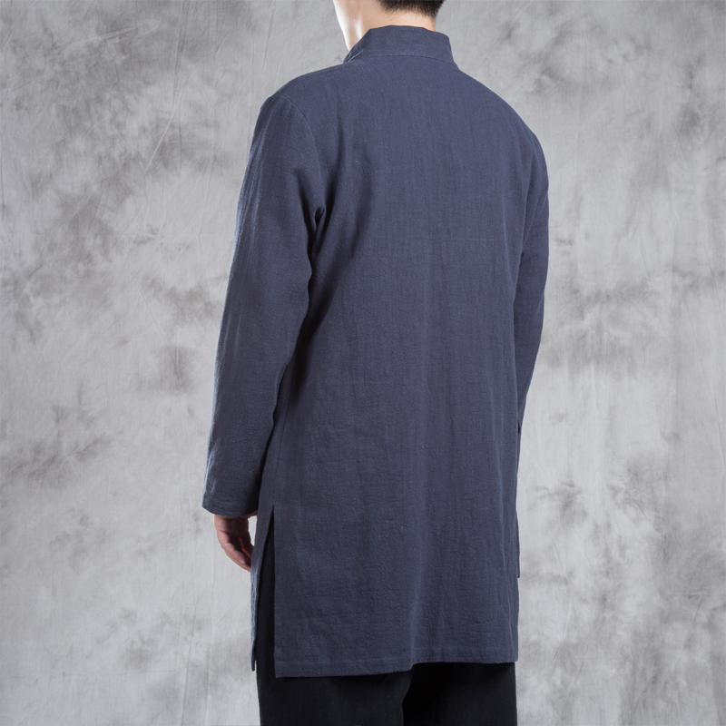 Men's Hanfu Long Robe Jacket L - Ethnic Wear In Fashion review and price