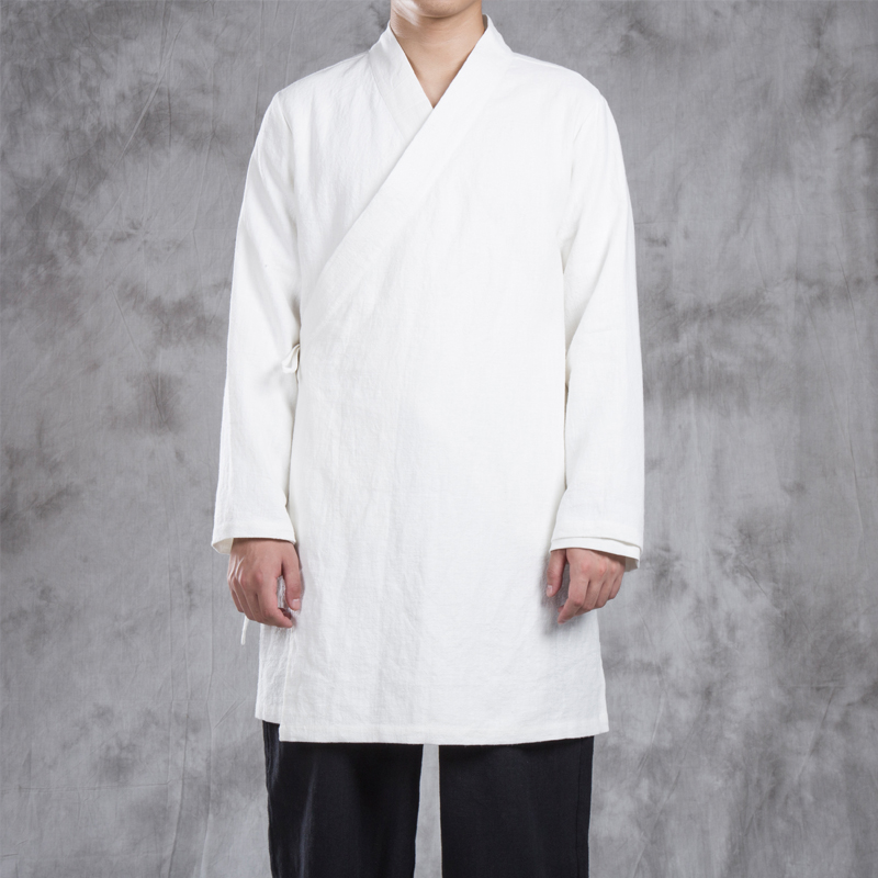 Men's Hanfu Long Robe Jacket L - Ethnic Wear In Fashion review and price