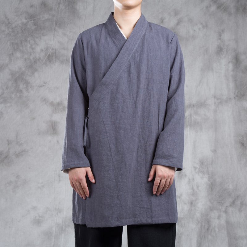 Men's Hanfu Long Robe Jacket L - Ethnic Wear In Fashion review and price