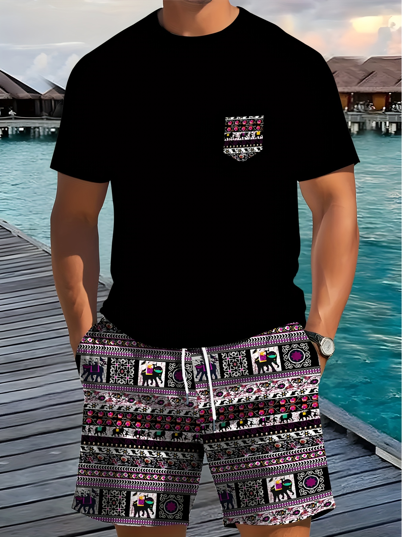 2026 Summer New Men's Short-Sl - The Ethnic Fashion review and price