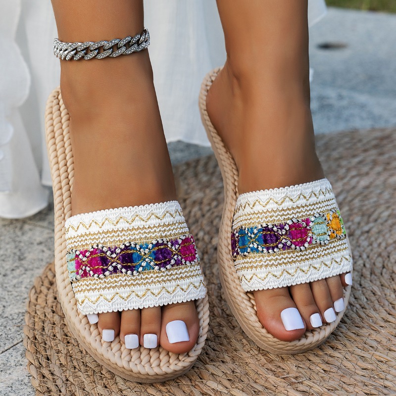 Women's Outdoor Flat Sandals D - Ethnic Fashion Designer review and price