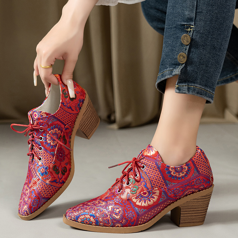 Ethnic Ladies Boots Spring Win - Ethnic Fashion For Women review and price