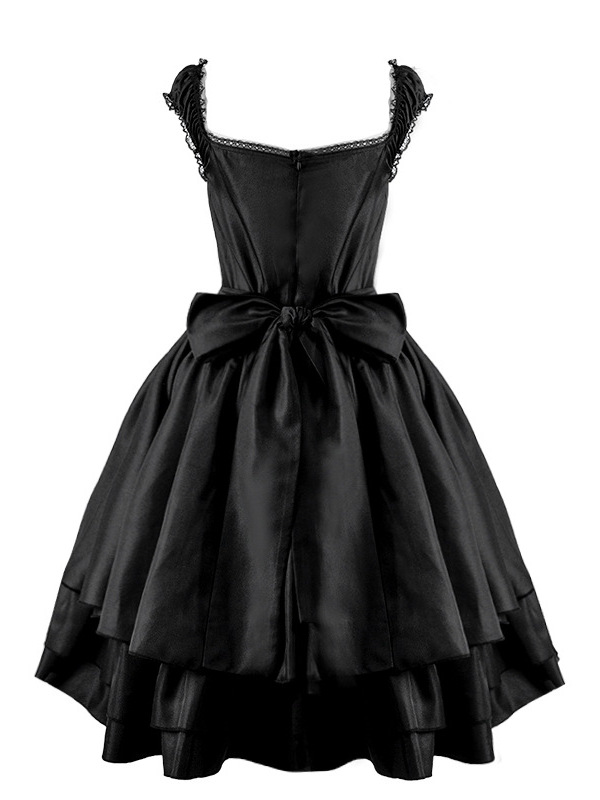 Black Lolita Dress Halloween C - Ethnic Wear In Fashion review and price