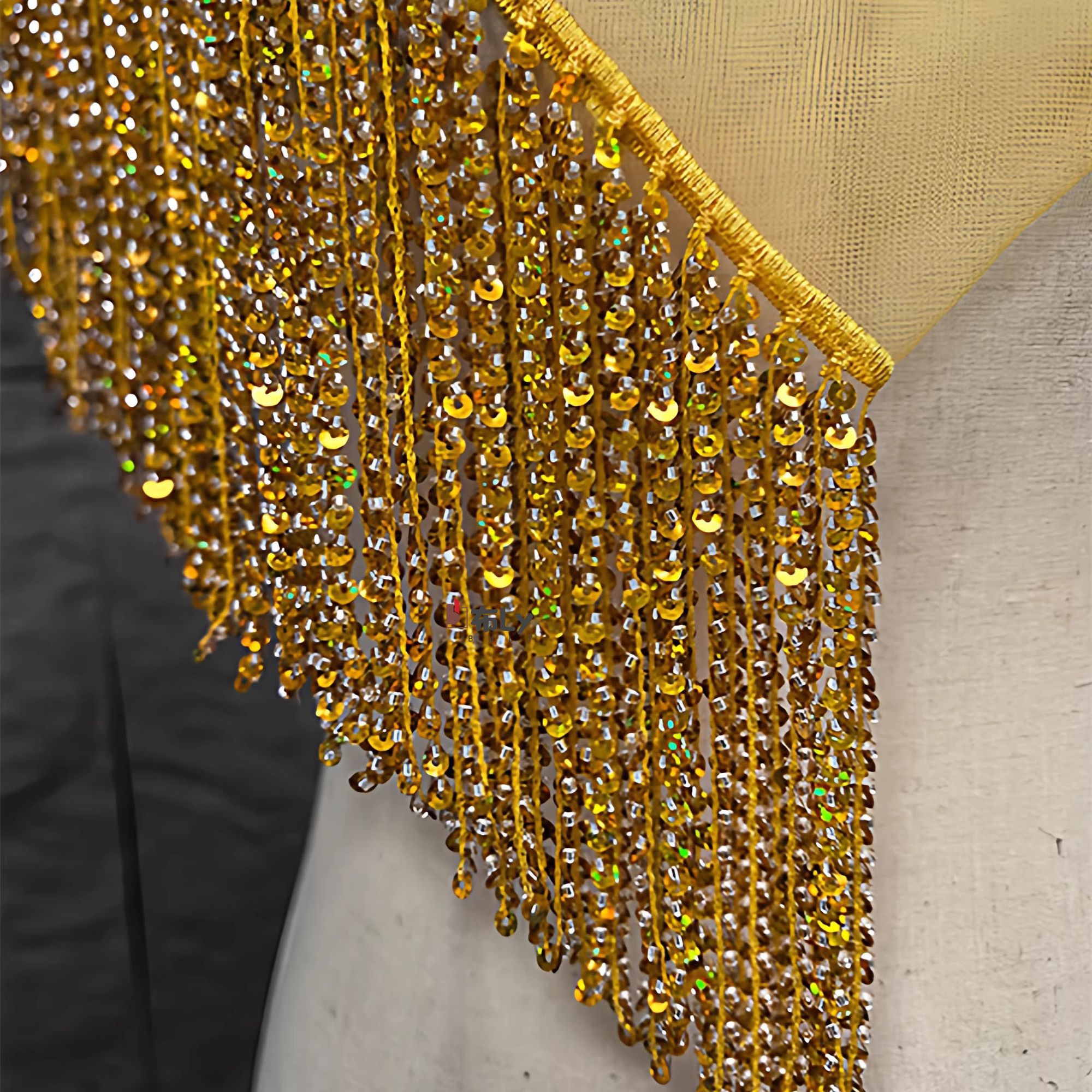 15cm Beaded Sequin Tassel Frin - Ethnic Fashion Designer review and price