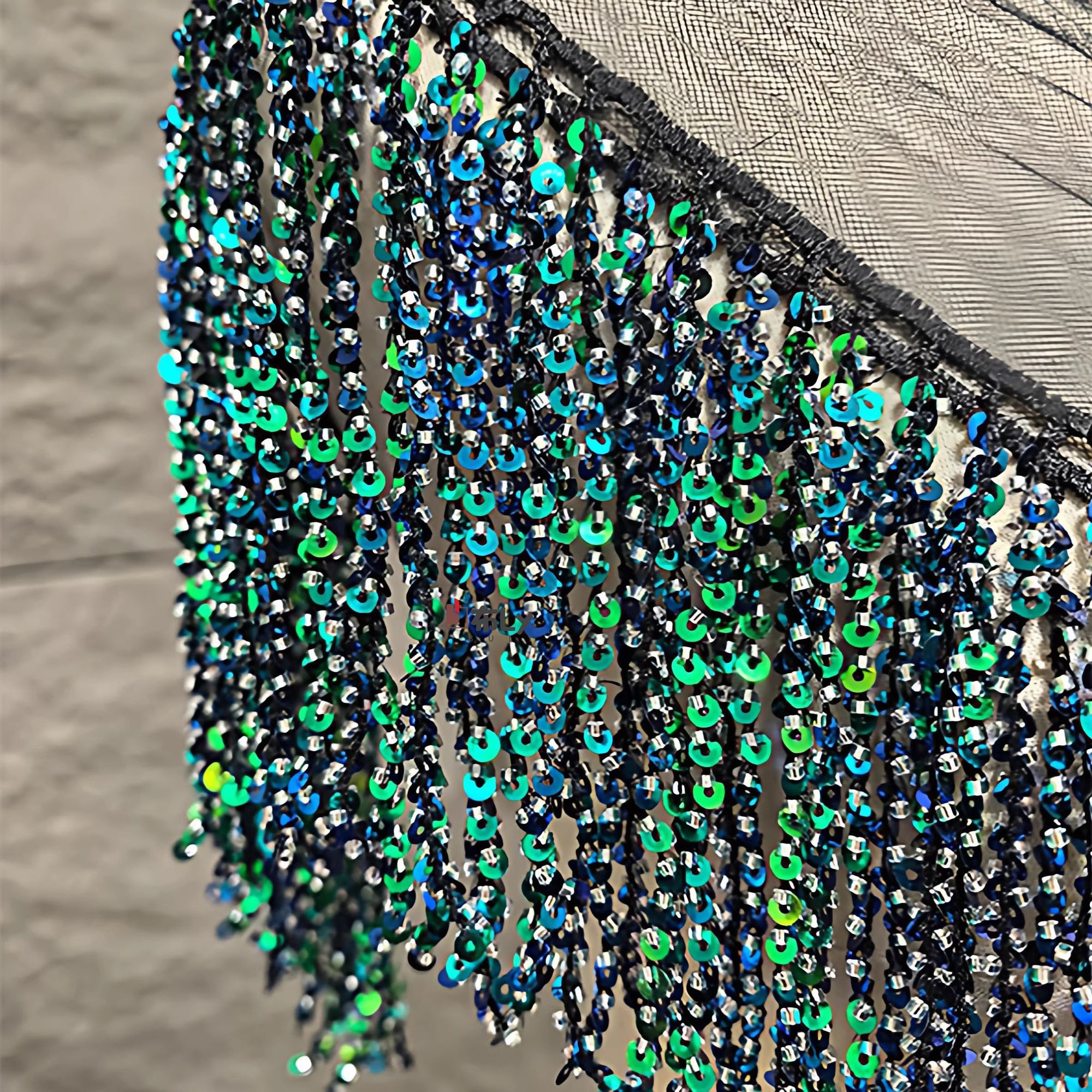 15cm Beaded Sequin Tassel Frin - Ethnic Fashion Designer review and price