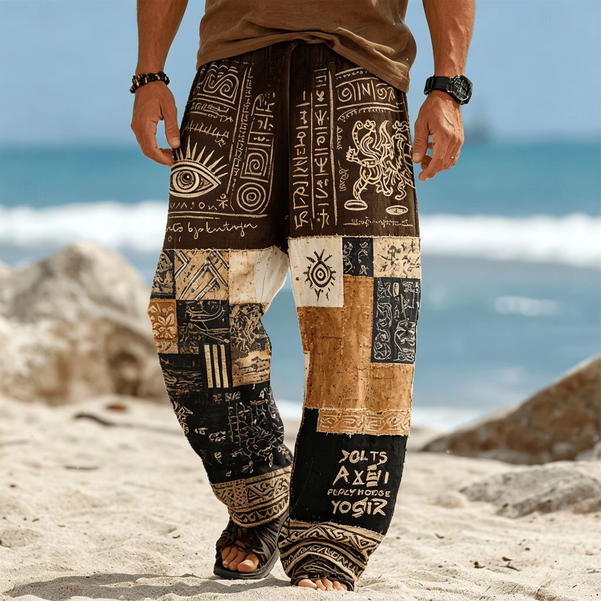 Summer Fashion New Bohemian Et - Ethnic Fashion Men review and price