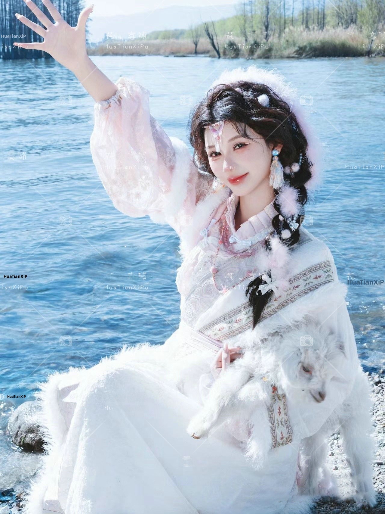 New 2026  Style Tibetan Girl C - Ethnic Fashion Photography review and price