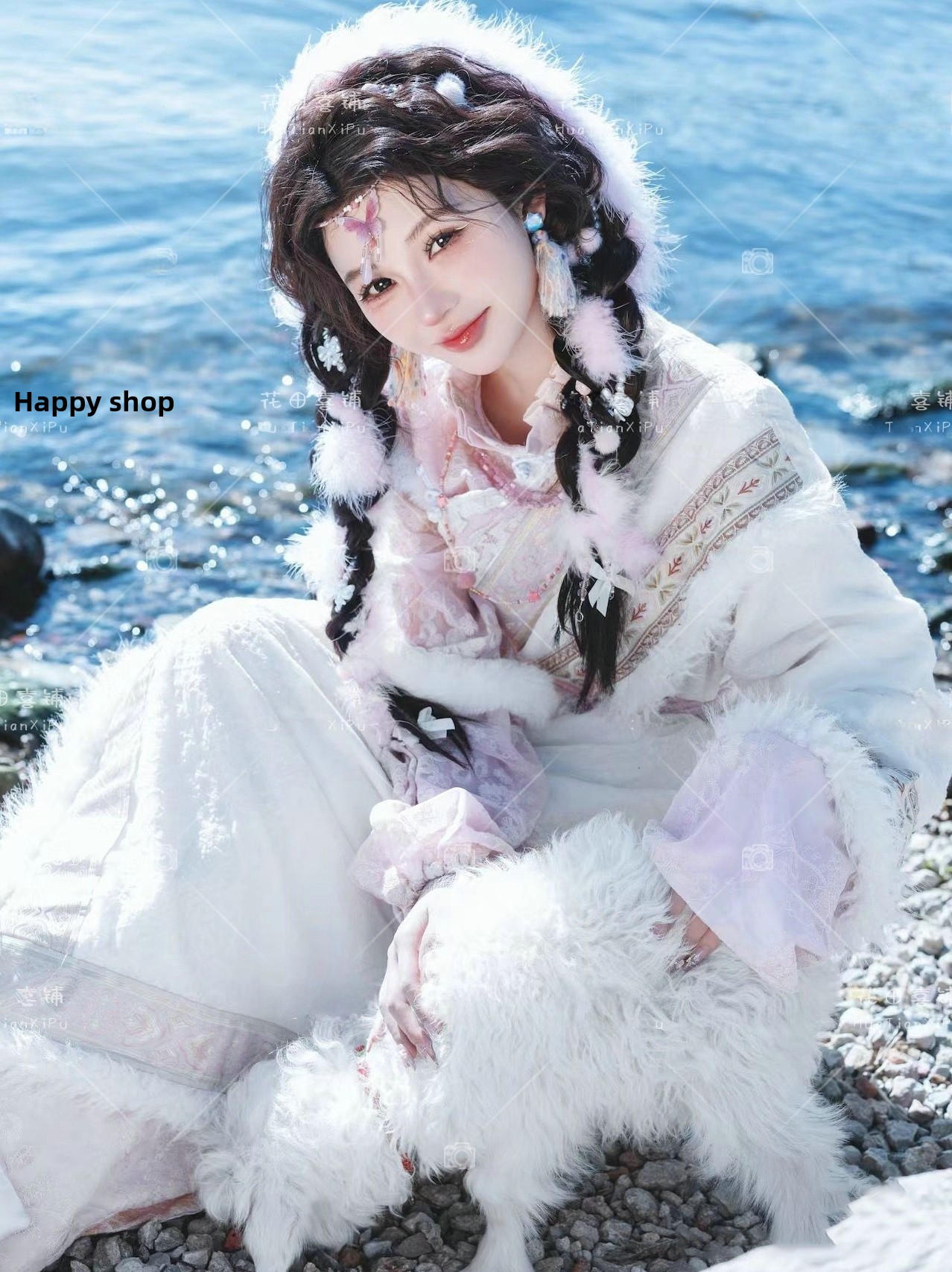 New 2026  Style Tibetan Girl C - Ethnic Fashion Photography review and price