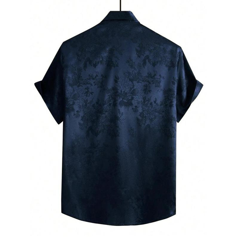 Men's Jacquard Satin Shirt Flo - Ethnic Wear In Fashion review and price