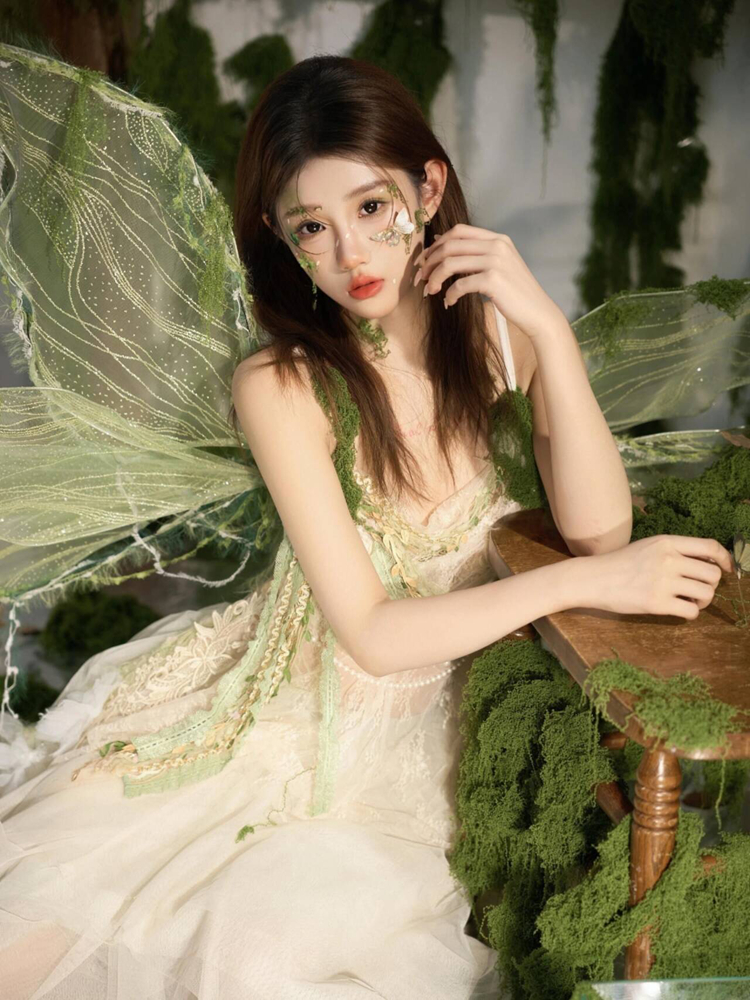 2026 New Goddess Strap Dress F - Ethnic Fashion Photography review and price