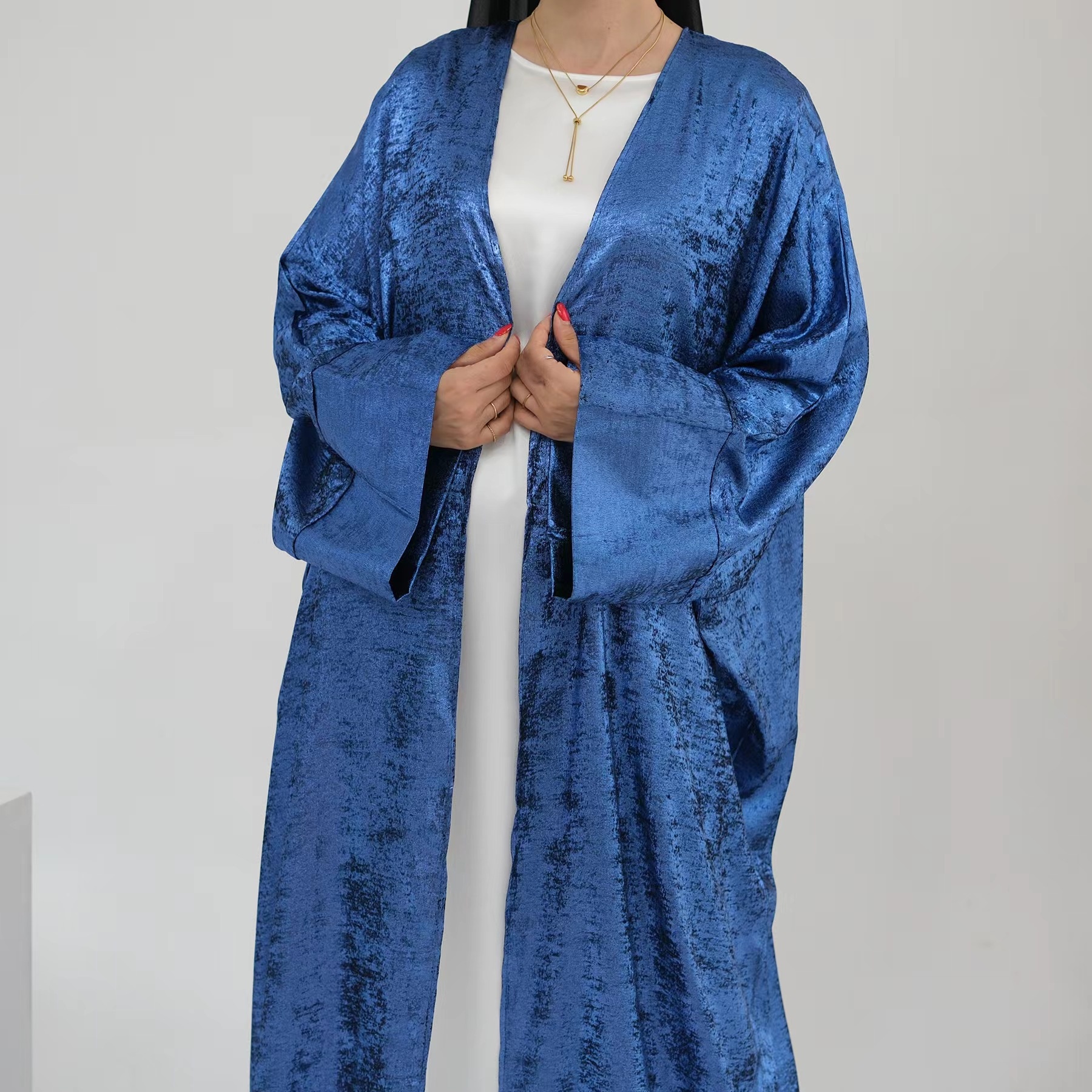 Fashionable Patchwork Open Car - Ethnic Fashion Designer review and price