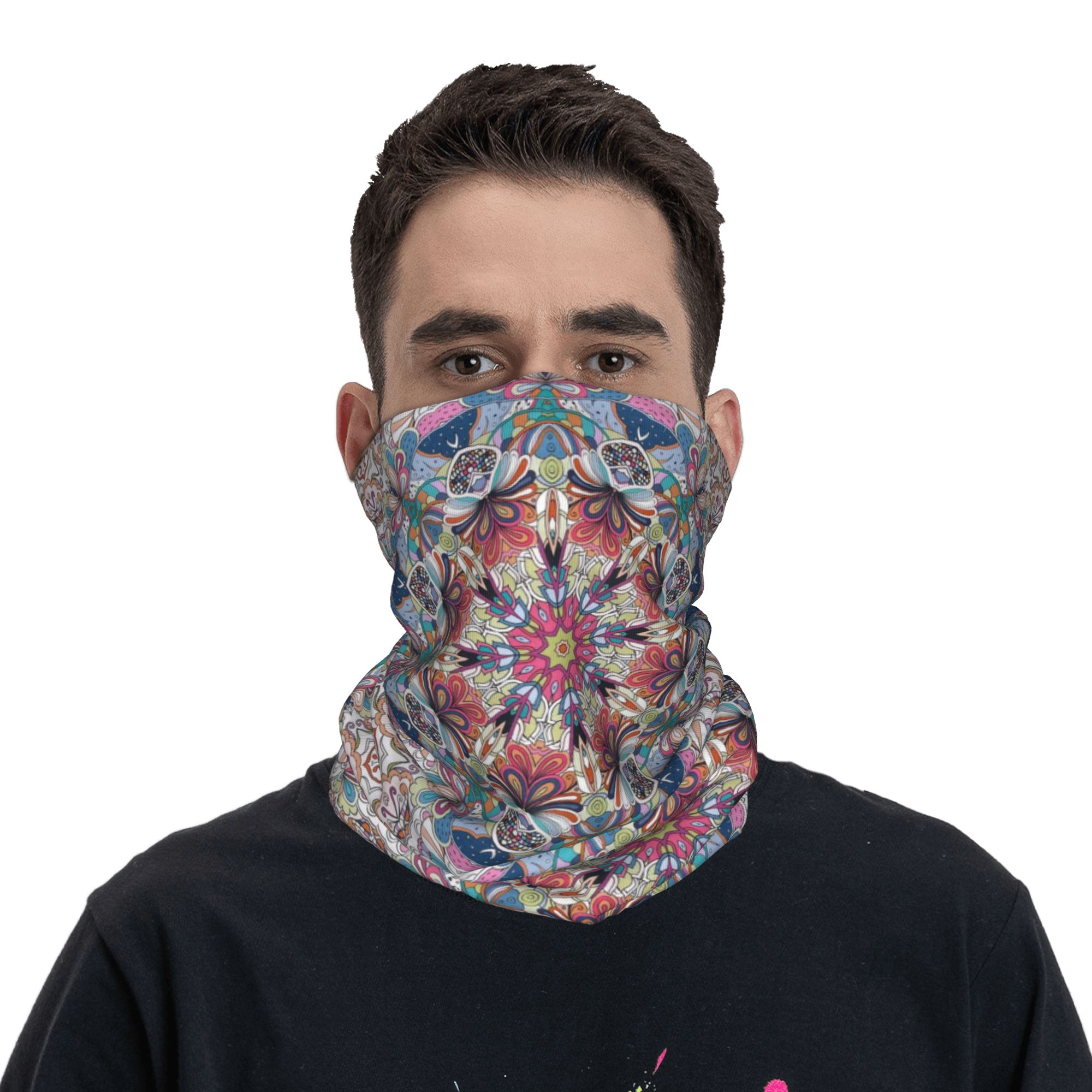 Vibrant Floral Mandala Ethnic  - Ethnic Fashion Men review and price