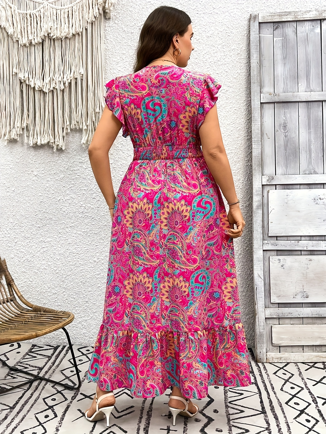 Elegant Long Dress with Ethnic - Ethnic Wear In Fashion review and price